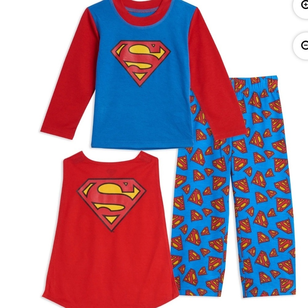 NWT…..SUPERMAN Toddler (2T) Pajama Set